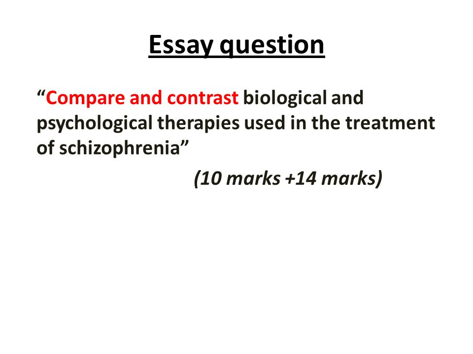 Essay/Term paper: Schizophrenia
